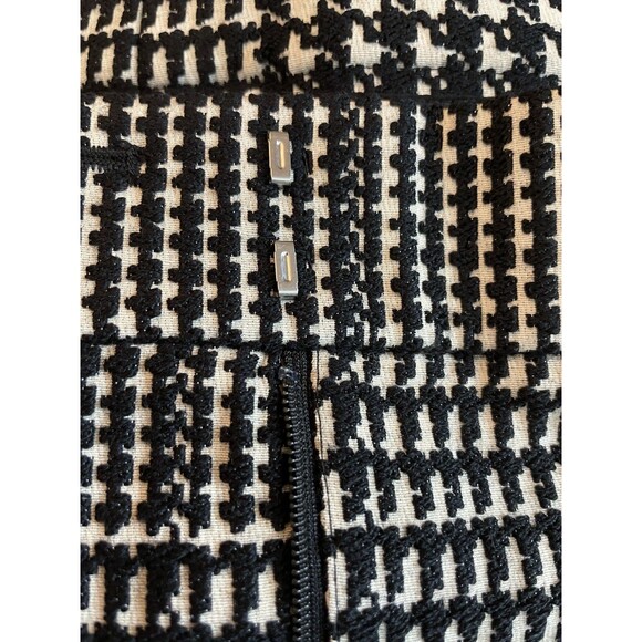 NWT Akris Punto Woman's Black Cashew Houndstooth Trousers With Pockets Size14 - Picture 10 of 15